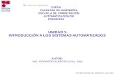 Unidad 1. Introducción a los Sistemas Automatizados