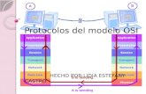 Protocolos del modelo osi. estefany castro
