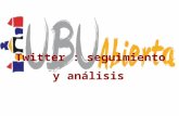 [Cma oct14] medición y análisis en twitter y seguimiento de hashtags
