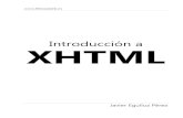 Introducción al Xhtml