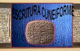 Origen de la escritura cuneiforme