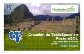 Administración de Tablespace en PostgreSQL