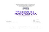 Trabajo de  procesos de manufactura