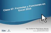 Complemento Fórmulas y Funciones en Excel 2010