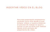 Video A Blog