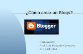 Cómo crear un blogs