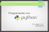 Programando con Python