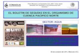 Boletín de sequías en el organismo de cuenca Pacífico Norte, Reunión regional en Mexicali