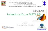 Introduccion y operaciones basicas (matlab)