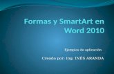 Formas y smart art en word 2010