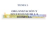 Organizacion diversidad biosfera CTM