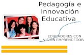 Pedagogía e Innovación Educativa