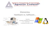 Interesante análisis sobre los elementos del Hardware vs. Software