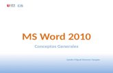 Sesión4 Ms Word 2010