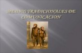 Medios Tradicionales De Comunicacion