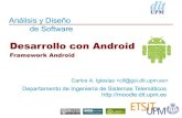 Tema 4.2.2 Desarrollo con Android. El Framework de Android.