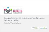 Los problemas de interacción en la era de lo interactivo, Natalia Vivas