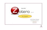 Zotero 4.0 : aprendizaje en 10 pasos + ejercicios (Octubre 2014)