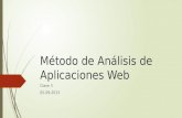 Metodo de análisis de aplicaciones web