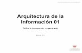 Arquitectura de la información 01