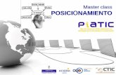 Presentación Master Class PIATIC de Posicionamiento y reptuación online