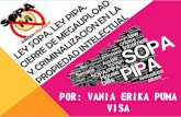 ley sopa, ley pipa, cierre de upload y criminalizacion en la propiedad intelectual  de VANIA ERIKA PUMA VISA