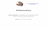 ITSanchez -  Integracion Exchange 2010 SP1 con Lync Server 2010 RTM