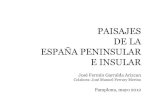 Paisajes de España (peninsular e insular). Prueba a comentar...
