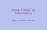 Clase 2 Taller De InformáTica