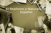 El realismo y naturalismo español