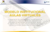 Modelo institucional de aulas virtuales en la UMNG
