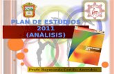 Anàlisis Plan de Estudios 2011(presentacion)