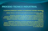 Proceso tecnico industrial