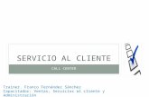 Servicio al cliente contact center-temario