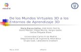 2010-03-12 Sem eMadrid Mª Blanca Ibáñez UC3M Aprendizaje 3D