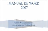 Manual Microsoft Word 2007 - 2010