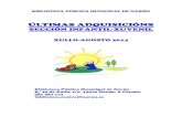 Boletín de novidades. Sección infantil-Xuvenil. Xullo-Agosto 2014