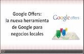 Google Offers. La nueva herramienta de Google para negocios locales