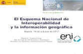 20121016 El Esquema Nacional de Interoperabilidad (ENI) y la información geográfica en JIIDE 2012, día de la interoperabilidad