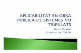 Aplicabilitat en obra pública de sistemes no tripulats