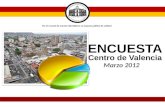 Encuesta Centro de Valencia 2012 MRCV