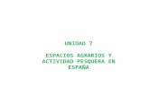 Tema 7. Espacios agrarios y actividad pesquera en España (I). Factores del paisaje agrario. La Agricultura