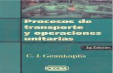Geankopolis 3ra edicion "procesos de transporte y operaciones unitarias"