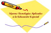 Nuevas TecnologãAs Aplicadas A La Educaciã³N Especial
