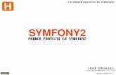 Mi primer programa en Symfony2