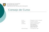 Consejo De  Curso OrientacióN