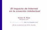 El impacto de Internet en la creación intelectual