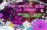 Miss simpatia 2012