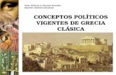 Conceptos politicos vigentes de la grecia clasica