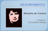 REXURDIMENTO: Rosalía de Castro